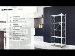 Het vouwen van goederenrek